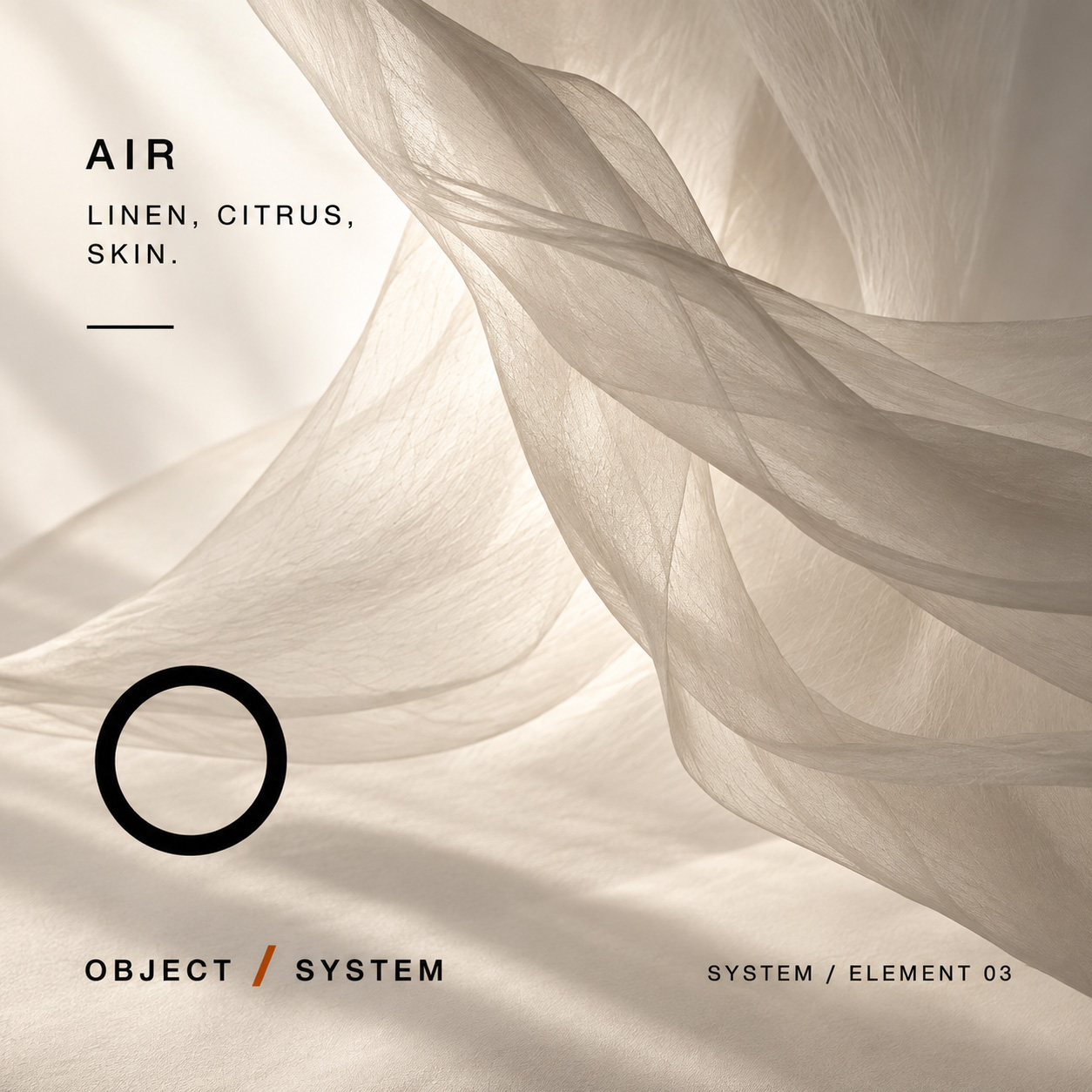 AIR / Linen, citrus, skin.