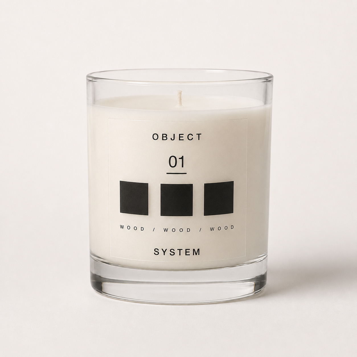Composition 01 candle