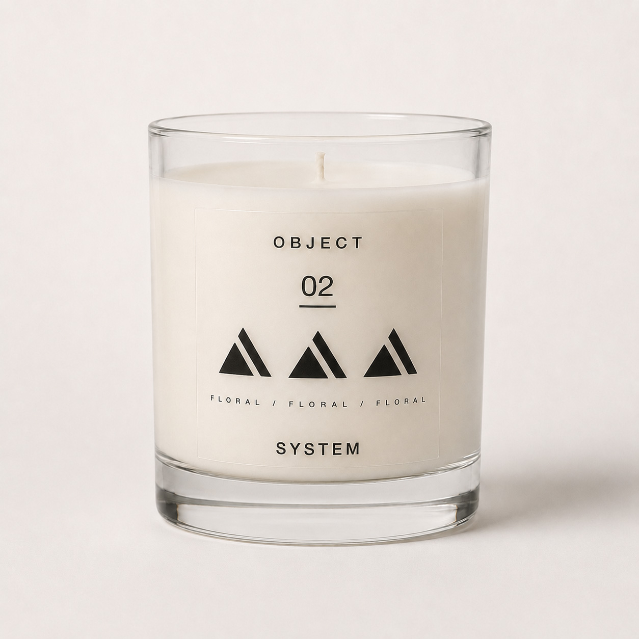 Composition 02 candle