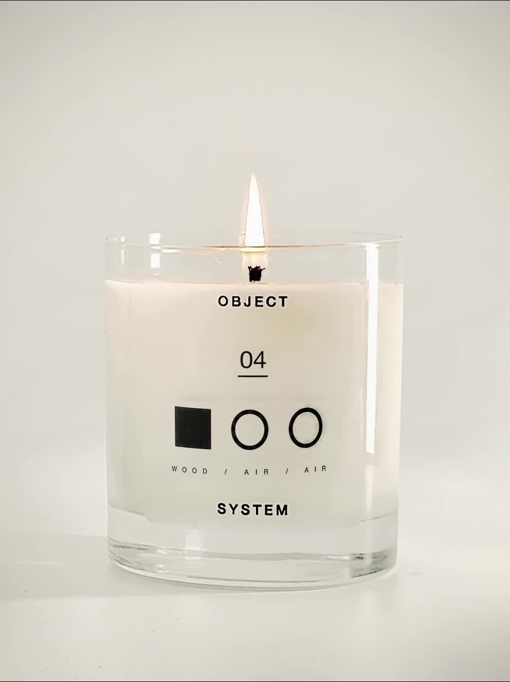 Composition 04 candle