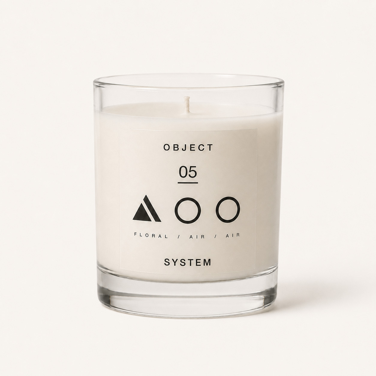 Composition 05 candle